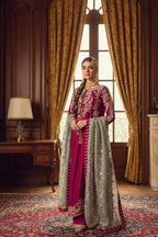 Embroidered Straight Kurta Set with Dupatta