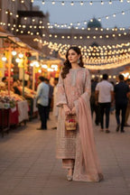 Luxury Embroidered Formal Suit Set