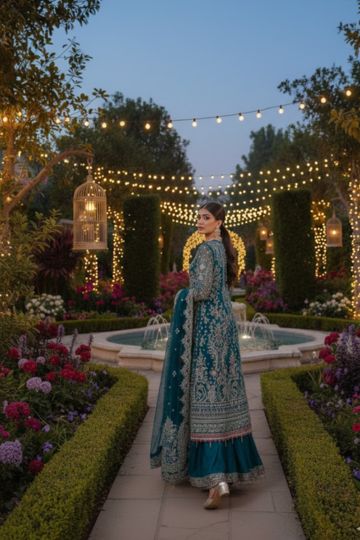 Luxury Embroidered Formal Suit Set