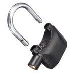 Alarm Padlock Anti-Theft Siren Lock with 3 Keys for Bike, Gate & Door