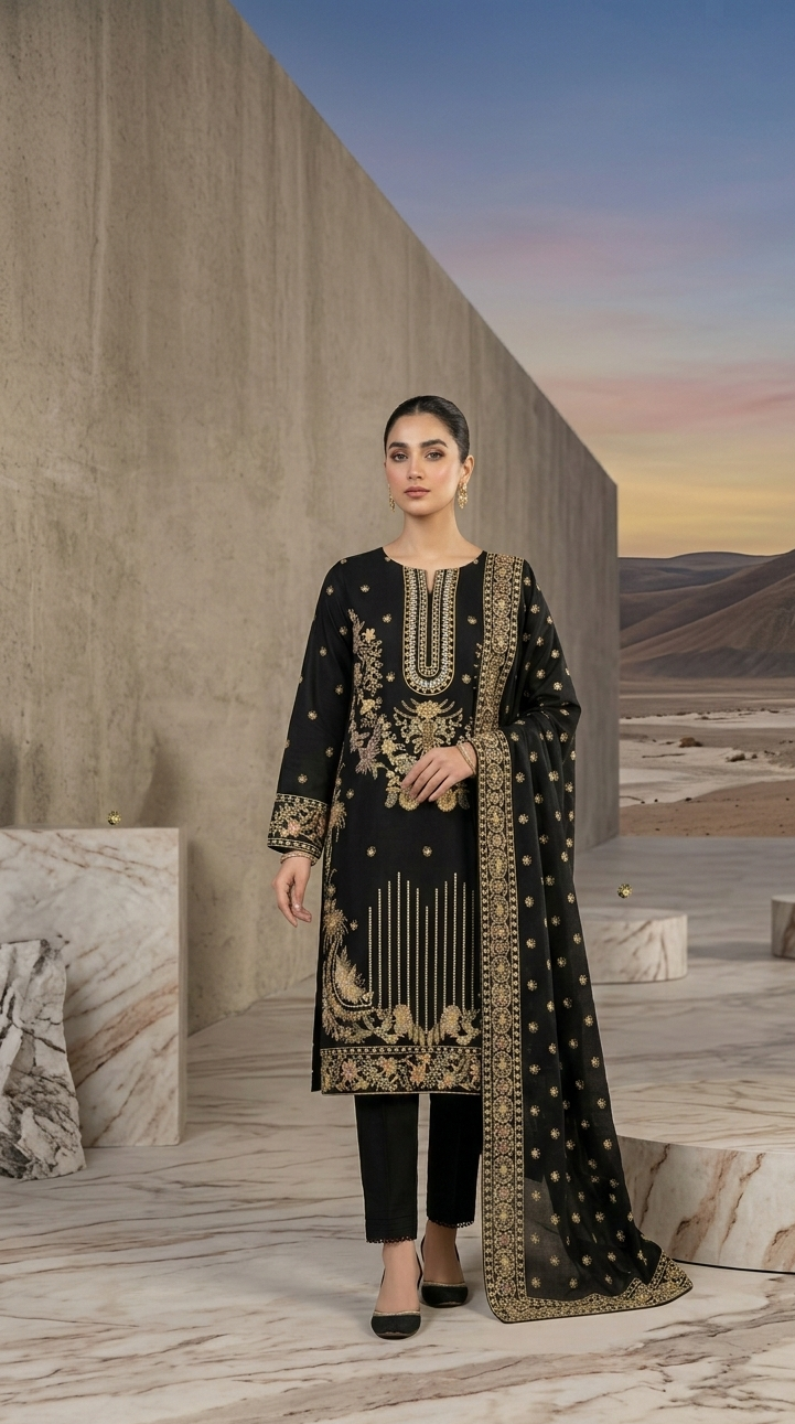 Royal Embroidered Bridal Suite