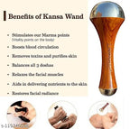 Natural Healing Kansa Wand Body Massager – Traditional Copper Massage Tool for Relaxation, Skin Care & Daily Wellness