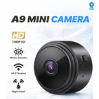 A9 Mini WiFi Camera 1080P HD – Wireless Security Camera with Night Vision, Motion Detection & Remote Mobile Viewin