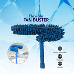 Microfiber Duster – Flexible & Washable Dust Cleaning Brush for Home, Car, Furniture, Fans & Hard-to-Reach Areas