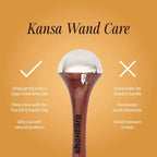 Natural Healing Kansa Wand Body Massager – Traditional Copper Massage Tool for Relaxation, Skin Care & Daily Wellness