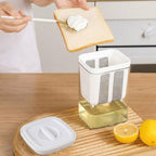 1100ML Greek Yogurt & Curd Strainer Maker Multi-Purpose Mesh Filter Container