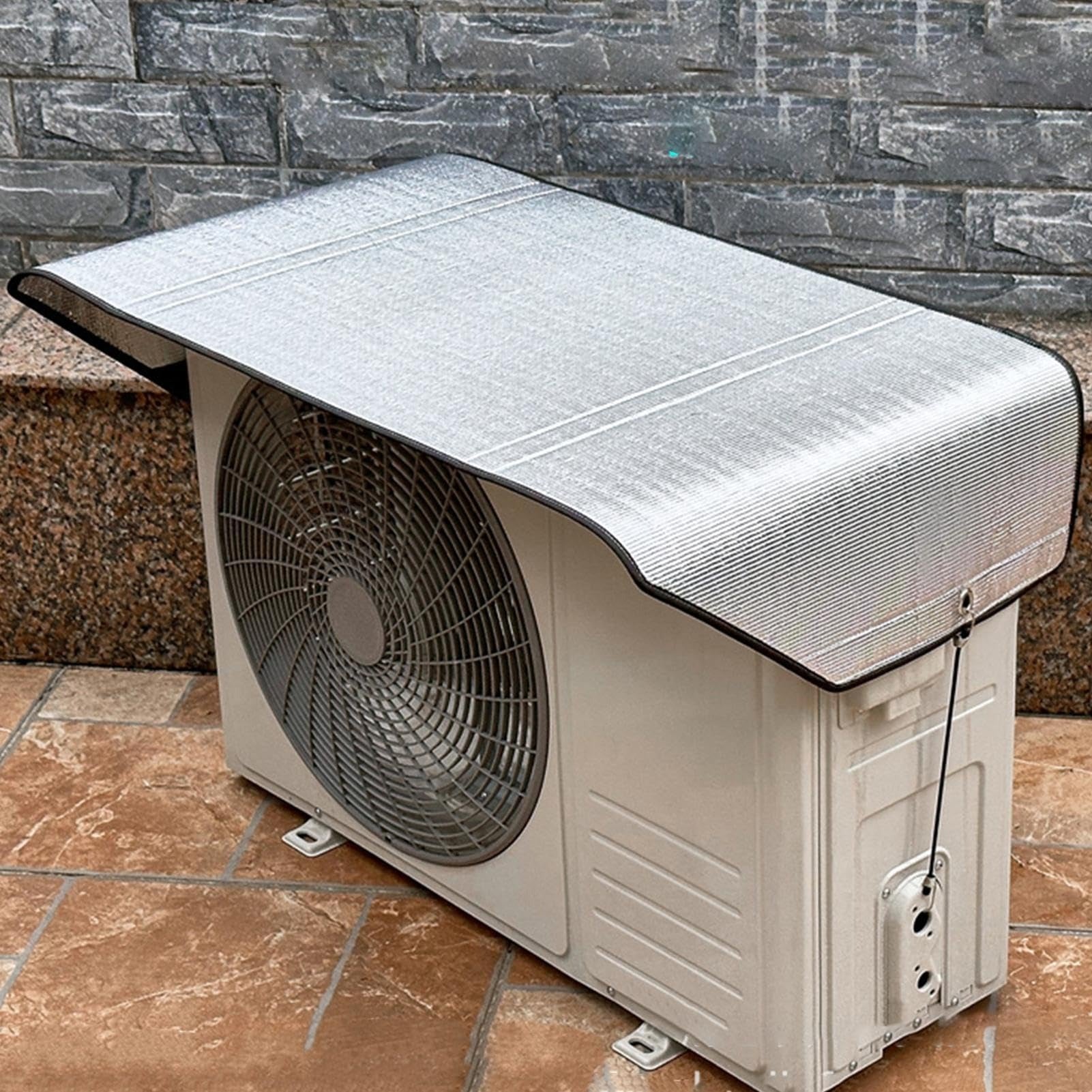 AC Outdoor Unit Sun Shield Cover Aluminum Foil Heat