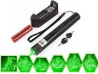 Green Laser Pointer – Rechargeable Laser Light Pen with Bright Green Beam, Adjustable Focus & Safety Lock for Presentation, Teaching & Outdoor Use