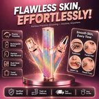 Blawless 2-in-1 Ladies Hair Remover & Eyebrow Trimmer – Rechargeable Facial Hair Removal Machine with Precision Trimmer