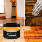 Beeswax Furniture Polish – Natural Wood Cleaner & Shine Restorer for Tables, Doors, Cabinets, Chairs & Wooden Furniture