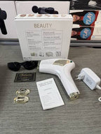 IPL Laser Hair Removal Device – At-Home IPL Hair Remover for Women & Men with Adjustable Intensity for Face, Arms, Legs & Body