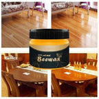 Beeswax Furniture Polish – Natural Wood Cleaner & Shine Restorer for Tables, Doors, Cabinets, Chairs & Wooden Furniture