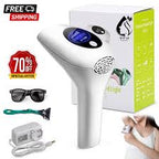 IPL Laser Hair Removal Device – At-Home IPL Hair Remover for Women & Men with Adjustable Intensity for Face, Arms, Legs & Body