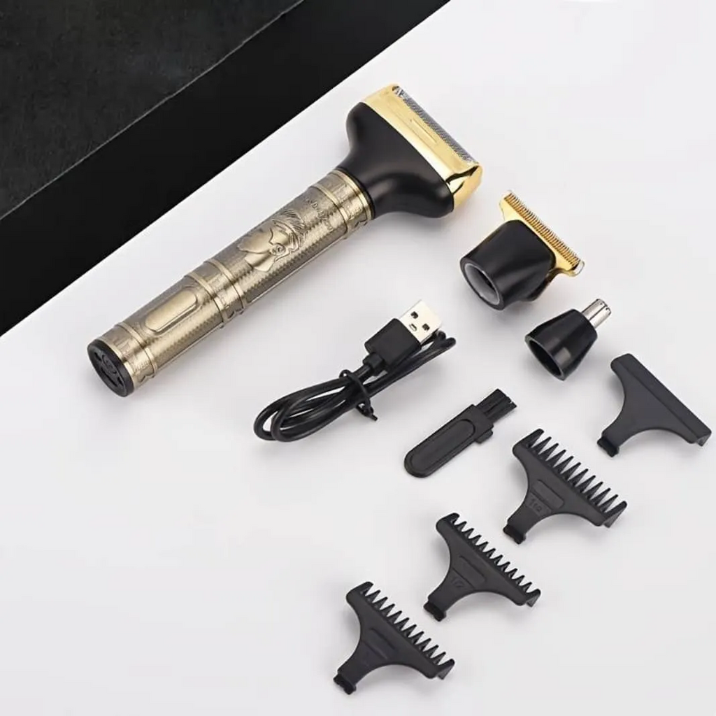 3-in-1 Professional Grooming Kit for Men Electric Shaver, Hair Trimmer