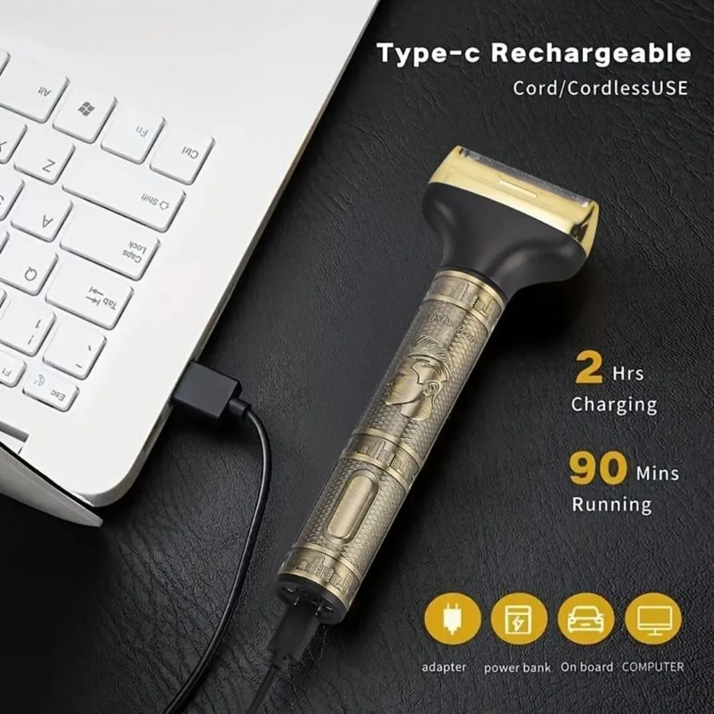 3-in-1 Professional Grooming Kit for Men Electric Shaver, Hair Trimmer