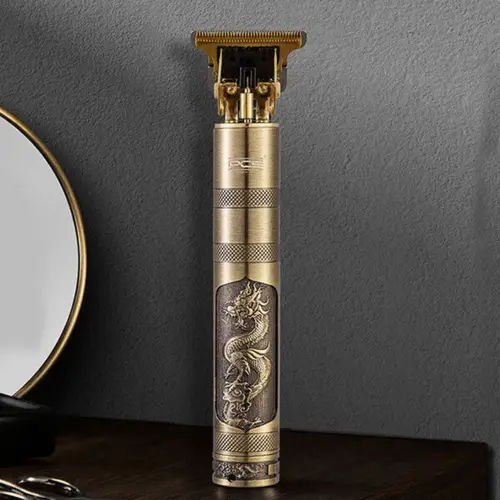 Vintage T9 Professional Hair Trimmer Dragon Edition Zero Gapped Blade
