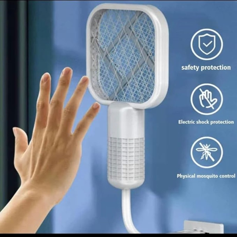 USB Electric Mosquito Killer Racket Safety Protected Bug