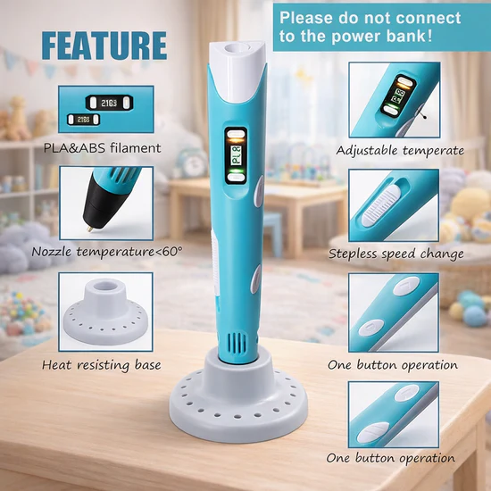 3D Pen-2 Draw Your Dream LCD Display