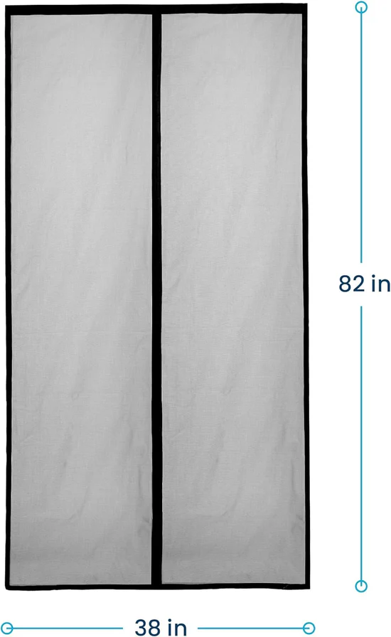 Magnetic Mesh Screen Door 52 Magnet Auto-Close Bug