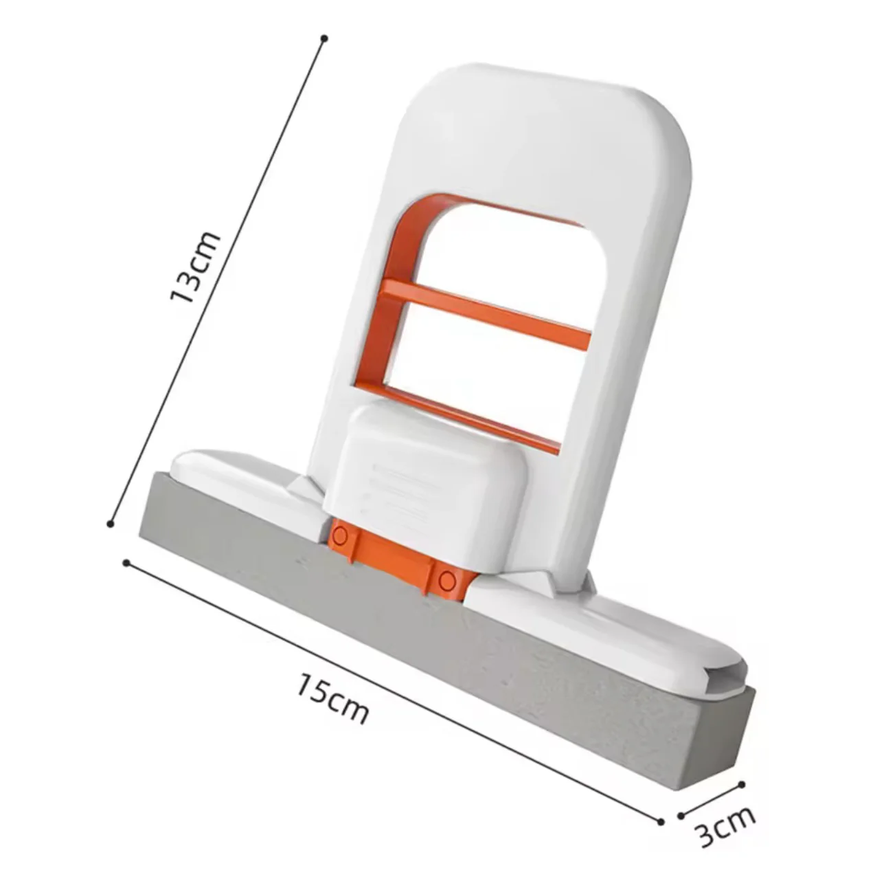 Mini Mop Foldable Self-Wringing Kitchen & Bathroom Cleaner with Wall Mount