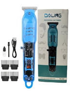 Daling Professional Hair Clipper Transparent Body & LED Display