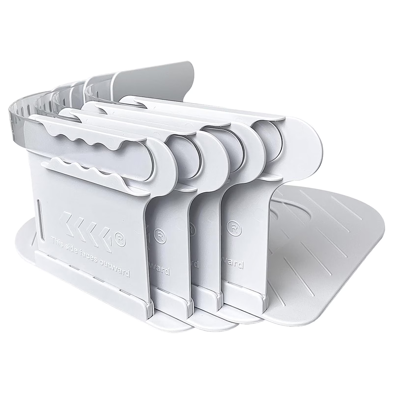 Premium Bedsheet Gripper Clips – Non-Slip Bed Sheet Holders for Tight & Wrinkle-Free Bedding | Easy Mattress Fasteners (Set of 4)