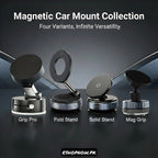 Magnetic Car Phone Holder with Suction Base