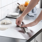 Premium Stainless Steel Cutting Board Heavy-Duty, Hygienic Kitchen Prep Board